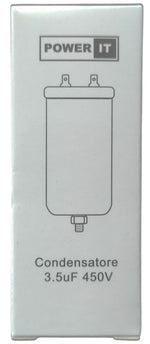 Condensatore 3.5uF 450V con terminale M8 8053323554196 W1-11004N Q836