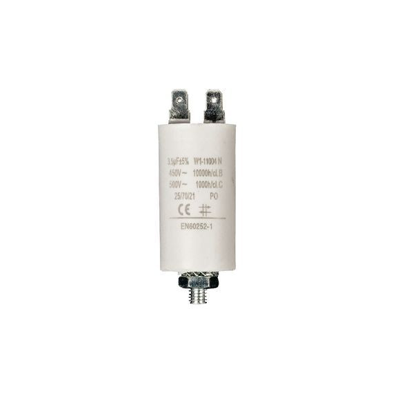 Condensatore 3.5uF 450V con terminale M8