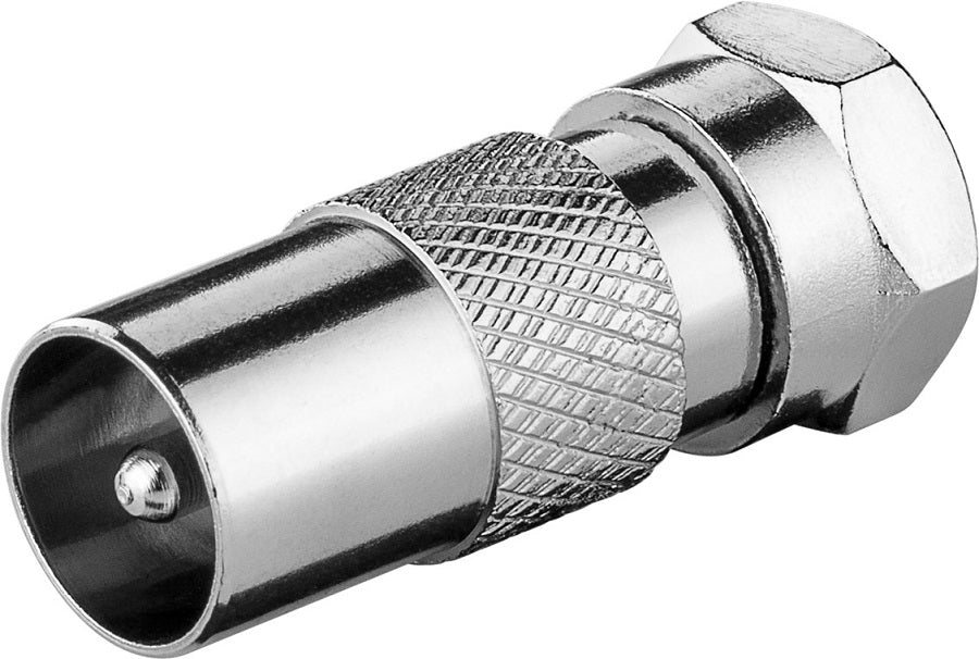 Adattatore da spina coassiale a spina F 4040849116254 11625 Q964