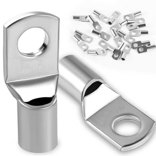 Capicorda ad occhiello SC10-8 10 mm² foro M8 in rame non isolato confezione 50 pezzi 8055598010513 Q984