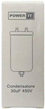 Condensatore 30uF 450V con terminale M8 8053323554301 W1-11030N Q985