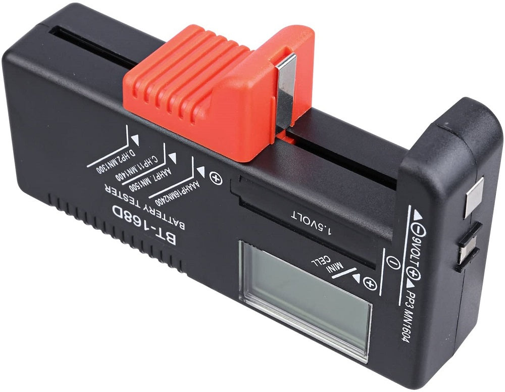 Tester per tutti i tipi di batteria BT-168D R998