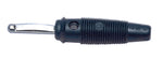 Connettore a banana da 4mm sezione cavo compatibile 1,5 mm² Hirschmann