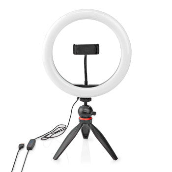 Ring Light | 10 inch | 120 LED's | 2700 - 6700K | Tripod | Black