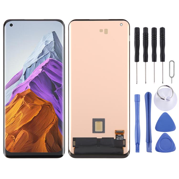 Schermo LCD OLED completo con digitalizzatore per Xiaomi Mi 11 Pro, non supporta il riconoscimento delle impronte digitali., For Xiaomi Mi 11 Pro (OLED)