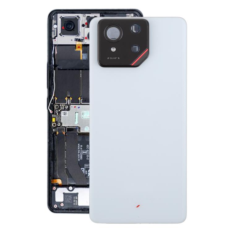 Cover posteriore in vetro originale per batteria con copertura per obiettivo della fotocamera per Asus ROG Phone 9 5G., For Asus ROG Phone 9 5G(Original)