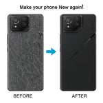 Cover posteriore in vetro originale per batteria con copertura per obiettivo della fotocamera per Asus ROG Phone 9 5G., For Asus ROG Phone 9 5G(Original)