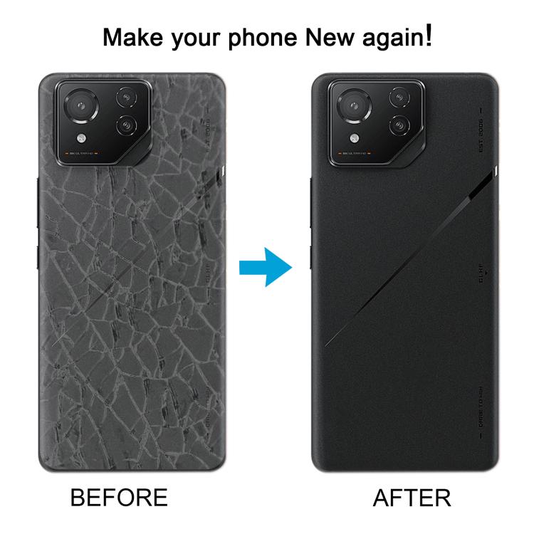 Cover posteriore in vetro originale per batteria con copertura per obiettivo della fotocamera per Asus ROG Phone 9 5G., For Asus ROG Phone 9 5G(Original)