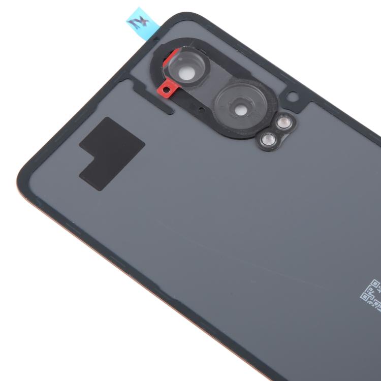 Cover posteriore in plastica con copriobiettivo per OnePlus Nord CE4 Lite., For OnePlus Nord CE4 Lite(with Camera Lens)