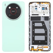 Cover posteriore in plastica per batteria con cornice centrale/copertura obiettivo fotocamera per ZTE Blade V70 Max., For ZTE Blade V70 Max