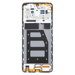 Cover posteriore in plastica per batteria con cornice centrale/copertura obiettivo fotocamera per ZTE Blade V70 Max., For ZTE Blade V70 Max