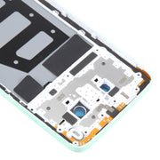 Cover posteriore in plastica per batteria con cornice centrale/copertura obiettivo fotocamera per ZTE Blade V70 Max., For ZTE Blade V70 Max