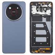 Cover posteriore in plastica per batteria con cornice centrale/copertura obiettivo fotocamera per ZTE Blade V70 Max., For ZTE Blade V70 Max