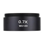 Lente ausiliaria 0,7X per microscopi stereoscopici WD120