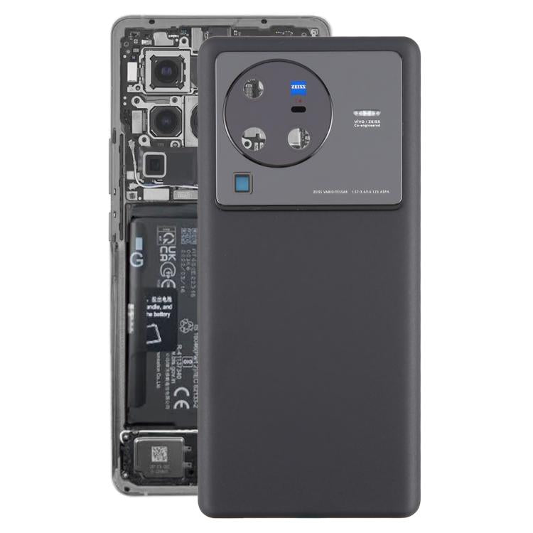 Cover posteriore con copriobiettivo per fotocamera per vivo X80 Pro, For vivo X80 Pro(with Camera Lens)