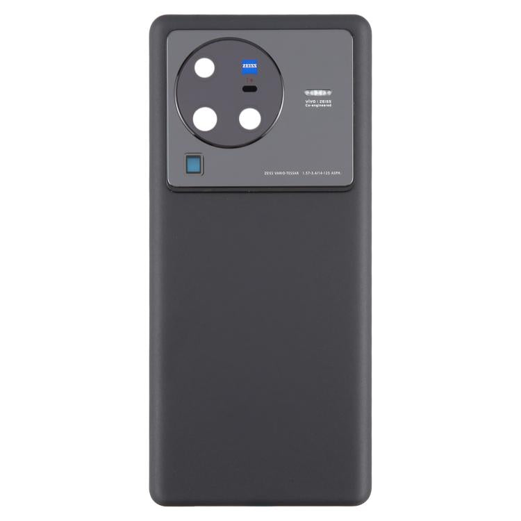 Cover posteriore con copriobiettivo per fotocamera per vivo X80 Pro, For vivo X80 Pro(with Camera Lens)