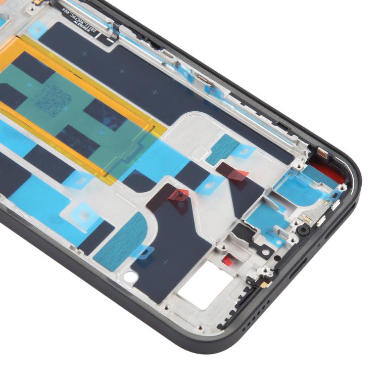 For Nothing Phone 2a A142 Middle Frame Bezel Plate, For Nothing Phone 2a(Black)