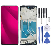 Schermo LCD digitalizzatore completo con cornice per T-Mobile Revvl 7 Pro originale., For T-mobile Revvl 7 Pro(Original with Frame)