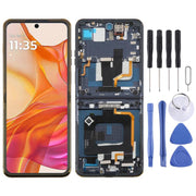 Schermo LCD digitalizzatore completo con cornice per Motorola Razr 50 Ultra., For Motorola Razr 50 Ultra(Original)