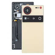 Cover posteriore in vetro con copertura per obiettivo della fotocamera per ZTE nubia Z70 Ultra NX733J NX736J., For ZTE nubia Z70 Ultra