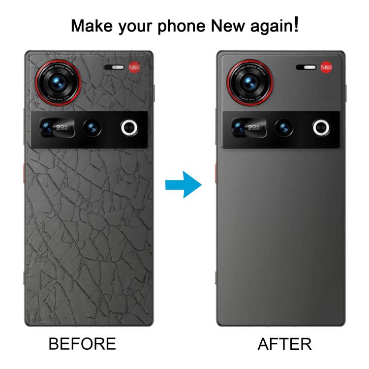 Cover posteriore in vetro con copertura per obiettivo della fotocamera per ZTE nubia Z70 Ultra NX733J NX736J., For ZTE nubia Z70 Ultra