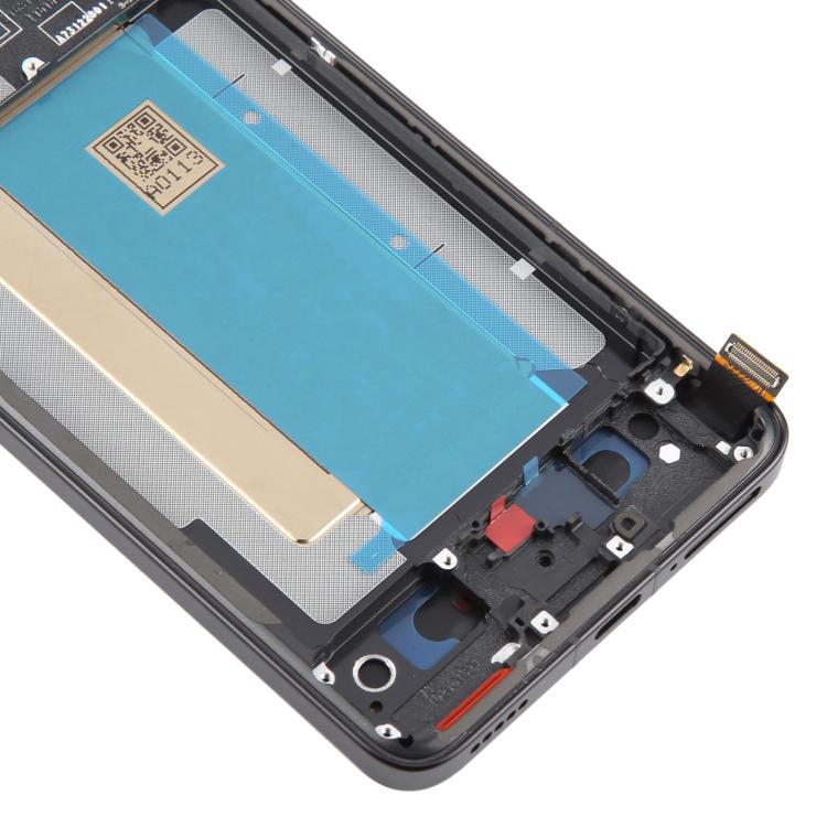 Schermo LCD AMOLED originale con digitalizzatore e cornice per Xiaomi Poco F6 Pro, completo di cornice., For Xiaomi Poco F6 Pro(Original)