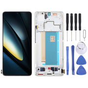 Schermo LCD AMOLED originale con digitalizzatore e cornice per Xiaomi Poco F6 Pro, completo di cornice., For Xiaomi Poco F6 Pro(Original)