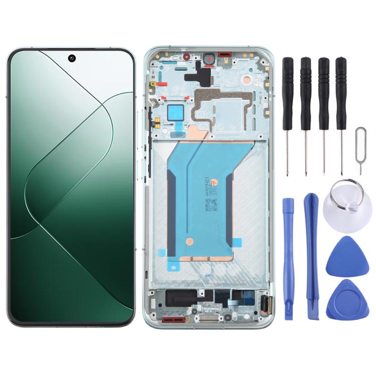 Schermo LCD AMOLED originale Xiaomi da 14 pollici con digitalizzatore completo e cornice., For Xiaomi 14(Original Disassembled)