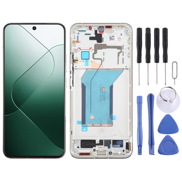 Schermo LCD AMOLED originale Xiaomi da 14 pollici con digitalizzatore completo e cornice., For Xiaomi 14(Original Disassembled)