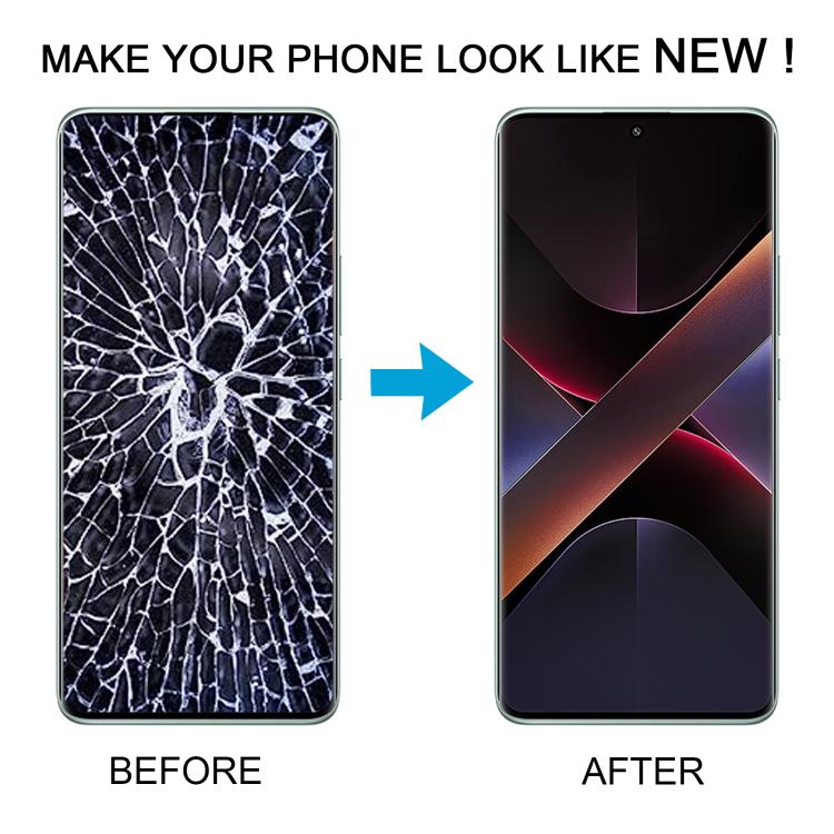 Schermo LCD AMOLED originale con digitalizzatore e cornice per Xiaomi Poco X7 5G., For Xiaomi Poco X7 5G(Original)