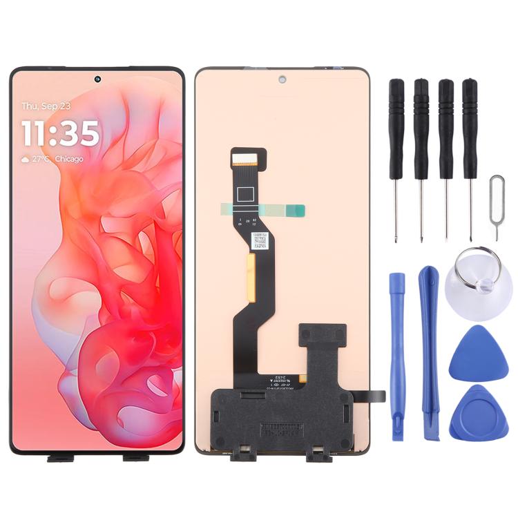 Schermo LCD P-OLED originale con digitalizzatore per Motorola Moto G Stylus 5G 2024 XT2419-2, assemblaggio completo., For Motorola Moto G Stylus 5G 2024(Original)