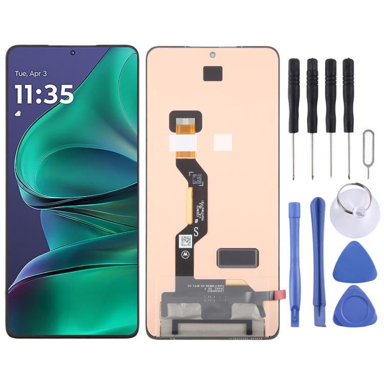 Schermo LCD AMOLED originale con digitalizzatore per Motorola Moto G Stylus 5G 2025 XT2517-1, assemblaggio completo., For Motorola Moto G Stylus 5G 2025(Original)