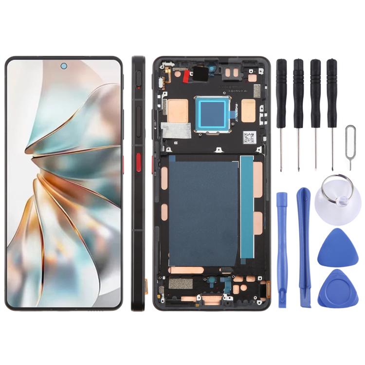 Schermo LCD digitalizzatore completo con cornice per ZTE nubia Z60S Pro NX725J., For ZTE nubia Z60S Pro(Original)