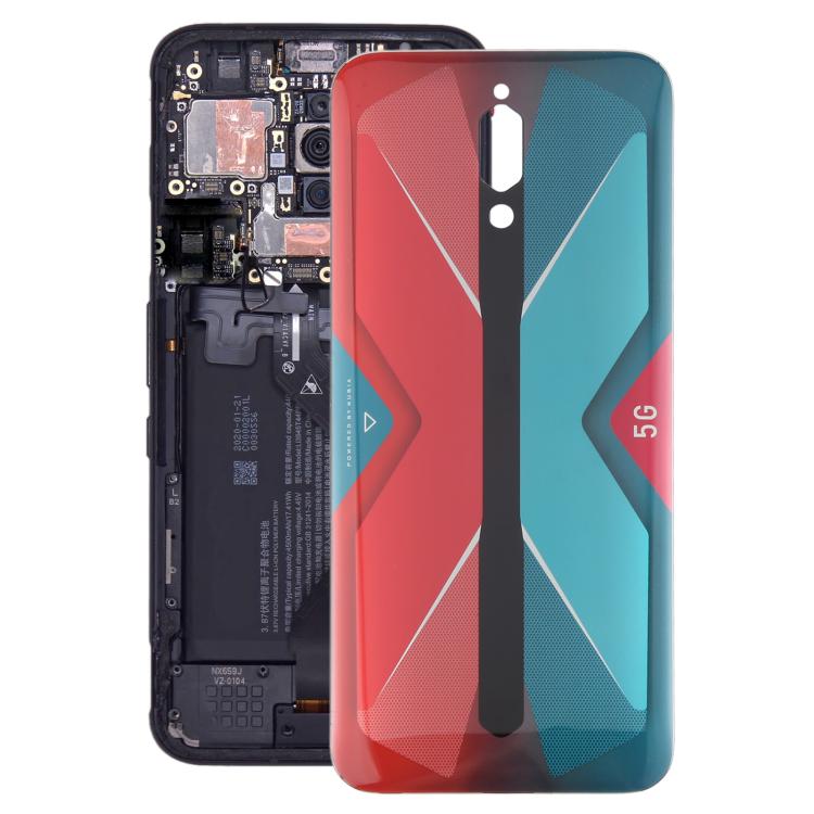 Cover posteriore in vetro per batteria ZTE nubia RedMagic 5G NX669J, For ZTE nubia RedMagic 5G