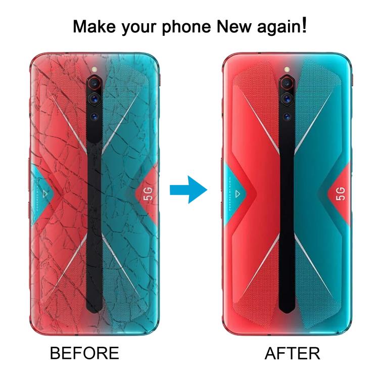 Cover posteriore in vetro per batteria ZTE nubia RedMagic 5G NX669J, For ZTE nubia RedMagic 5G