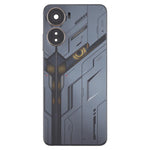 Cover posteriore in plastica per batteria ZTE nubia Neo 5G 8150N con cornice centrale / copertura obiettivo fotocamera, For ZTE nubia Neo 5G