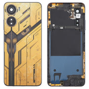 Cover posteriore in plastica per batteria ZTE nubia Neo 5G 8150N con cornice centrale / copertura obiettivo fotocamera, For ZTE nubia Neo 5G