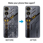 Cover posteriore in plastica per batteria ZTE nubia Neo 5G 8150N con cornice centrale / copertura obiettivo fotocamera, For ZTE nubia Neo 5G