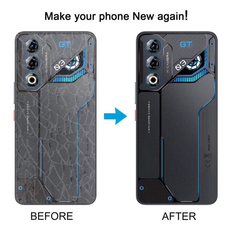 Cover posteriore in vetro con copriobiettivo della fotocamera per ZTE nubia Neo 3 GT., For ZTE nubia Neo 3 GT