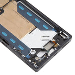 Per ZTE nubia RedMagic 10S Pro+ Cornice centrale con sensore di impronte digitali integrato nel display e cavo flessibile, For ZTE nubia RedMagic 10S Pro+