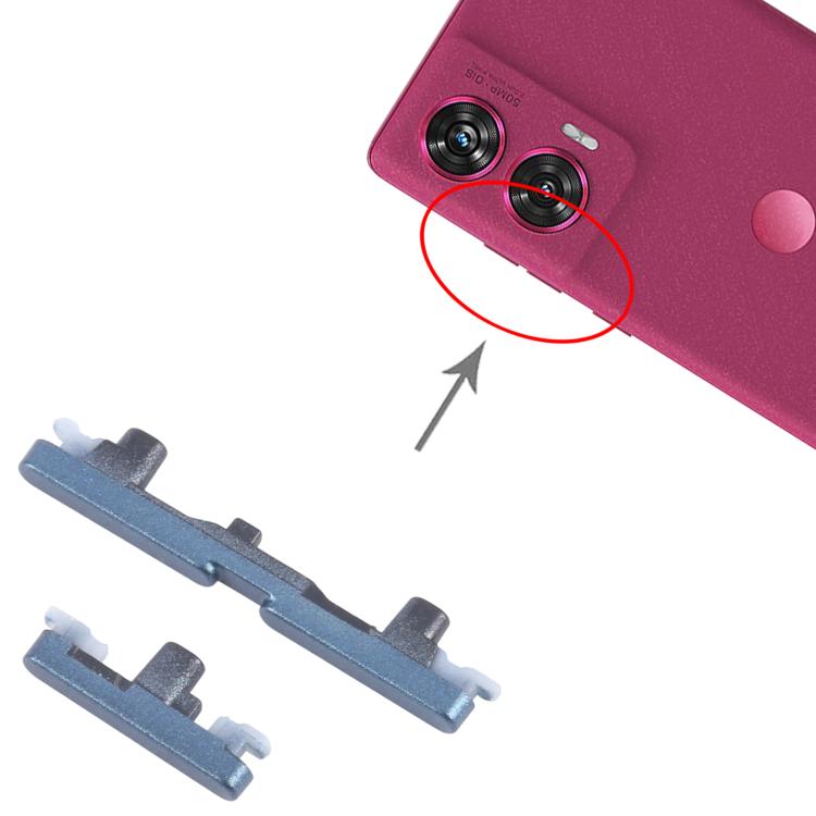 Pulsante di accensione e pulsante di controllo del volume originali per Motorola Edge 50 Fusion., For Motorola Edge 50 Fusion