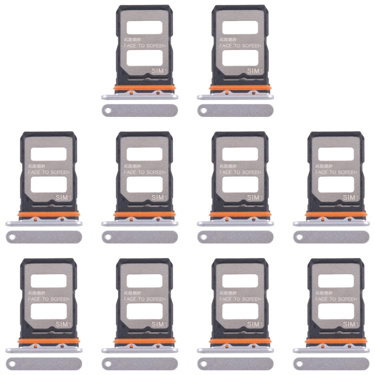 Vassoio per 10 schede SIM originali per Xiaomi 14T Pro 5G, For Xiaomi 14T Pro 5G(Original)