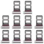 Per Xiaomi 14T 5G 10 pezzi Vassoio per schede SIM originali + vassoio per schede SIM, For Xiaomi 14T 5G(Original)