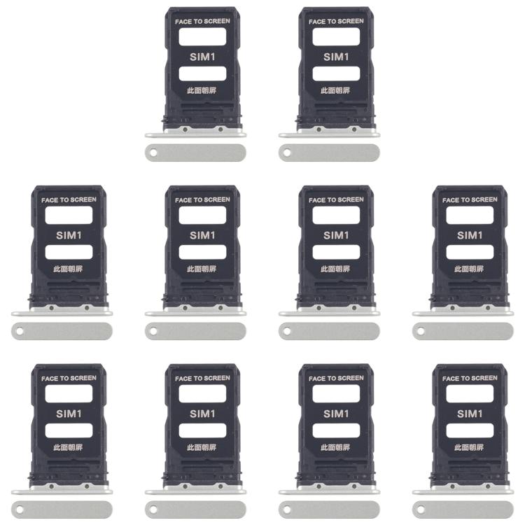 Vassoio per SIM originale Xiaomi 15 da 10 pezzi + vassoio per SIM, For Xiaomi 15(Original)