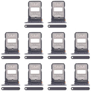 For Xiaomi Redmi K80 10pcs Original SIM Card Tray + SIM Card Tray, For Xiaomi Redmi K80(Original)