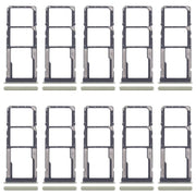 For Xiaomi Redmi 14R 5G 10pcs Original SIM Card Tray + SIM Card Tray + Micro SD Card Tray, For Xiaomi Redmi 14R 5G(Original)