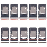 For Tecno Camon 18P 10pcs Original SIM Card Tray + SIM Card Tray + Micro SD Card Tray, For Tecno Camon 18 P(10pcs)
