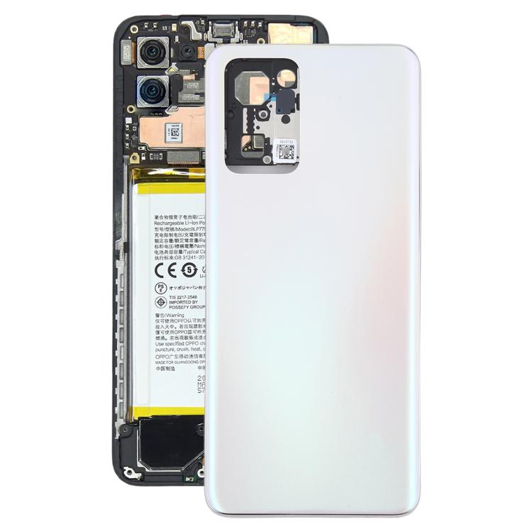 Cover posteriore con cornice centrale per batteria OPPO Reno7 5G CPH2371, For OPPO Reno7 5G