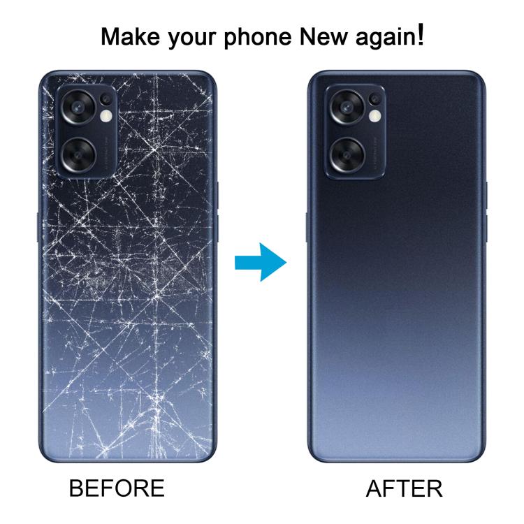 Cover posteriore con cornice centrale per batteria OPPO Reno7 5G CPH2371, For OPPO Reno7 5G