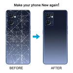 Cover posteriore con cornice centrale per OPPO Find X5 Lite., For OPPO Find X5 Lite
